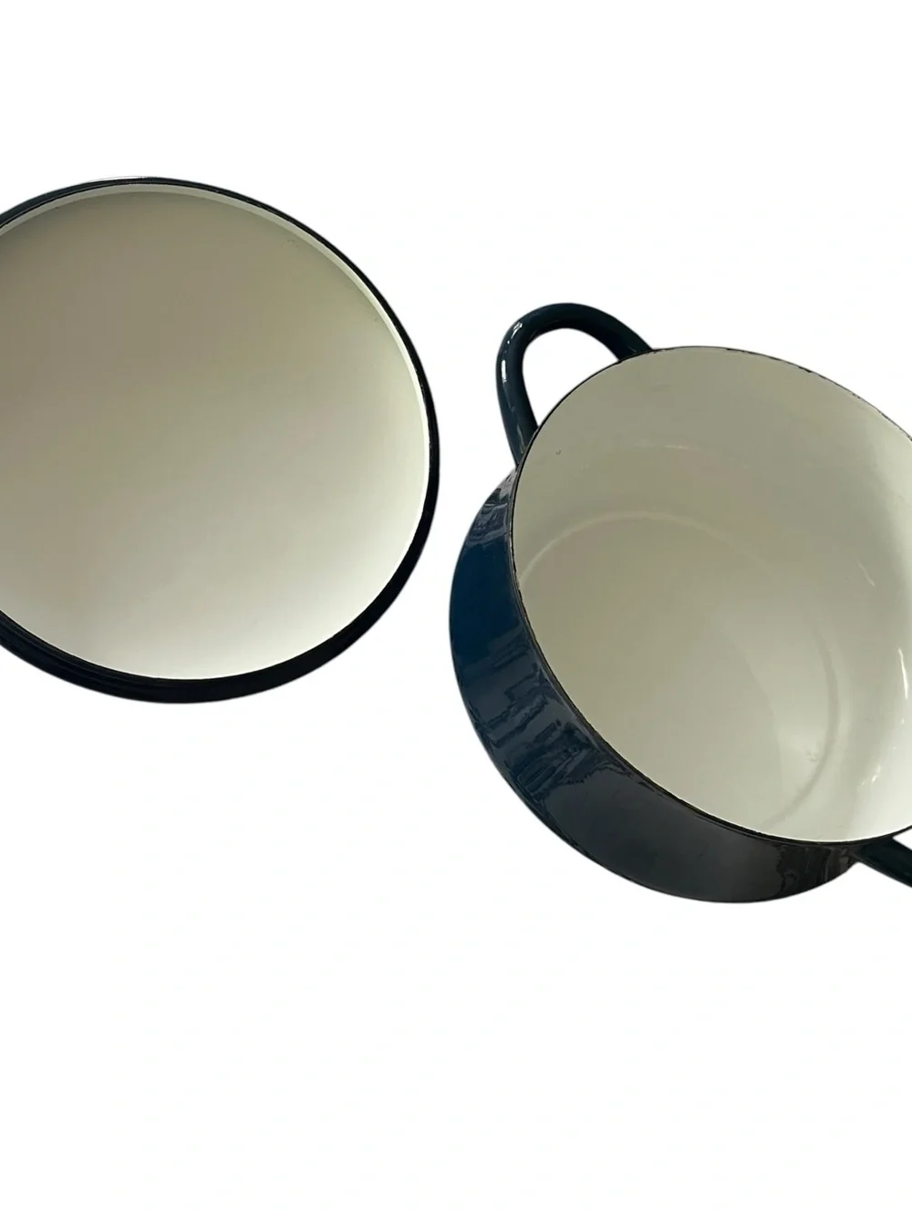 Dansk white cookware roll wrapped in paper